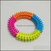 Other Garden Home & Gardensile Spiky Sensory Ring Fidget Toys Finger Decompression Toy Bracelet Stimating Mas Anxiety Relief Squeeze Hwf6492