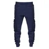 Men's Pants Spring Autumn High Street Fashion Cargo Hip Hop Harem Multi Pockets Jogger Sweatpants Male 210715