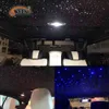 Toit de ciel étoilé de voiture OKEEN 12 V 6 W RGB lumières de toit de voiture LED kits de plafonnier optique fibre optique bricolage ciel étoilé lampe décorative automatique