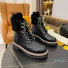 Territory flats boots luxury women fashion Genuine leather Designer boot Size 35-41 model YG27002