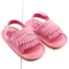 Premiers marcheurs été 2022 mignon couleur bonbon né bébé filles princesse chaussures enfant en bas âge garçon sandales caoutchouc antidérapant 0-18M