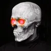 Full Head Skull Mask Skull Helmet Horror Helmet Scary Mask Masquerade Holiday Party Decoration for Party Costume Halloween Mask 220812