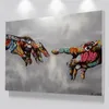 Graffiti Art Poster Print Painting Street Art Urban Art on Canvas Hand Wall Pictures for Living Room Home Decor231a