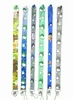 10pcs Anime Totoro ID Badge Keys Mobile Phone Cartoon Lanyard Neck Strap for Camera Cute Keychains Hang Rope