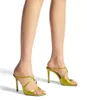 العلامات التجارية الفاخرة اليانسون الصنادل أحذية مساء اللباس الزفاف عالية الكعب البذور ليلة خلع الملابس الانزلاق على سيدة مضخات eu35-43