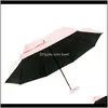 Organisation des parasols Rain Gear Organizing Home Garden Drop Livrot 2021 Light Sun Femme Anti-Uv Sunshade Pocket Suncred Portable Mi