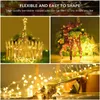 Solar String Lights Fairy Holiday Christmas voor Kerstmis, Gazon, Tuin, Bruiloft, Partij en vakantie (1 / 2pack)