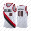 Vintage Clyde 22 Drexler Carmelo 00 Anthony Basketball Jersey Mens Damian 0 Lillard CJ 3 McCollum City Shirt Taille S-2XL