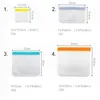 2021 Reusable Food Storage Bags Snack Sandwich Fruits Freshness Protection Package Ziplock Bag Environmental Pouch