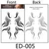 Temporary Baby Hair Tattoo Stickers 23 Styles Hairs Edges Curly Salon DIY Hairstyling Templates Waterproof Lasting Makeup Tool for Ladies