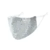 Reine Paillettenmaske kann in das Filterstück eingesetzt werden. Sommerdünne, staubdichte und atmungsaktive Baumwolle QON7726