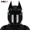 Capacete de motocicleta masculino feminino casco moto orelha personalidade rosto cheio motor motocross capacete casque preto capacetes9156771