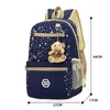 3 шт. / Установить школьные сумки для девочек Женщины рюкзак школьные сумки звезды печатания рюкзак школьные сумки женщины путешествия сумка рюкзаки mochila x0529