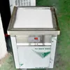 Kostenloser Versand ETL CE Single 52*52 cm Pfanne Küche gebratene Eismaschine Maschine