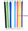 Universal-Lanyard-Handy-Abnehmbare Strap-Halskette Schlüsselanhänger String für Mobiltelefone E-Zigarettenausstellung ID-Kartenhalter-Kamera-Breite 2.5cm