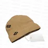 High Quality Designer Beanies Men Women Casual Style Cap Winter Warm Thicken Knit Hats Full Letter Print Caps