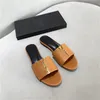 2021 Dames Slippers Designer Schoenen Mid Hak Sandalen Mode Handig in de zomer Veel kleuren Hoogste versie Hoge kwaliteit Gunstige Prijs