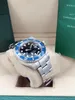 NOWOŚĆ 2021 MĘŻCZYZN BLUE BEZ BLACK Dial Watch Ceramiczna rama zegarków ze stali nierdzewnej 40 mm 126619 Automatyczne mechaniczne 316 Prezent255v