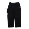 Pantalons pour hommes Automne et hiver Style américain Simple Sac Casual Marée Hip-Hop Street Couple Salopette droite ample