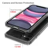 Акриловые + TPU Case Compare Hard Prosparent для iPhone 13 Pro Max Mini 12 11 XR Samsung S21 Ultra A71 A51 5G X Cover Moto LG Sony