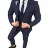 Slim Fit Beige 3 Piece Suit Män Bröllop Tuxedos Brudgum Groomsmen Passar Män Business Party Prom Blazer (Jacka + Byxor + Tie + Vest X0608