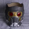 Cosplay Star Lord LED Helm Latex Infinity Krieg Quill LED Maske Superheld Requisiten Halloween Party Prop X0803