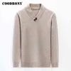 COODRONY Haute Qualité Doux Chaud Automne Hiver Pull À Col Roulé Hommes Streetwear Mode Casual Coton Pull Jumper Tops C1228 211112