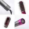 Hair Dryer 5 In 1 Electric Hair Comb Negative Ion Straightener Brush Blow Dryer Air Wrap Curling Wand Detachable Brush Kit Home 220119