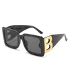 Sunglasses TEENYOUN Square B Letter Decoration Woman Designer Sun Glasses Shades Eyewear UV400 Oculos Gafas De Sol