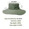 Wodoodporny tkanina męska czapka Męska anty-UV Słoneczne czapki na zewnątrz czapka rybacka szeroka rdzeń czapki wiadra hat boonie hat gorros 220812