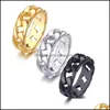 Outros acess￳rios de moda j￳ias de 7mm manchas de a￧o de a￧o anel de a￧o anel accsori 495 entrega 2021 0haaz