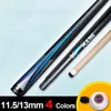 Biljard Cue Pool Stick 11.5mm / 13mm Tips 4 Färg Professionell högkvalitativ biljardkit Kina 2021-cues