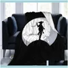 テキスタイルホームガーデンブランケットスーパーソフトソファ毛布昇華漫画寝具フランネル寝室の装飾が施された子供の装飾16博士