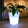 Solar Lamps Environmentally Design Power Lighting Flowerpot Garden Landscape Lamp Flower Pot Outdoor Yard LED Light