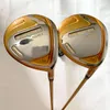 Novos clubes de golfe masculinos honma s-07 4 estrelas conjunto completo de golfe driver + fairway madeira + putter + saco grafite eixo headcover e apertos r s sr flex