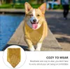 4 Color Shiny Sequin Design Dog Bandana Collars Bibs Scarf Collar Adjustable Pet Sequined Soft Mesh Waterproof Saliva Towel for Small to Large Dogs Puppy Cat A128