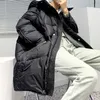 FuitAylor Winter Women 90% Vit Duck Down Coat Jacket Loose Medium Kvinna Parka Oversize Snow Outwear 211011