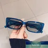 EI Ins populaire mode petit rectangle lunettes de soleil femmes Vintage léopard bleu lunettes hommes oeil de chat lunettes de soleil nuances UV400 prix usine conception experte qualité dernière