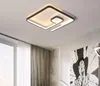 Modern Minimalist Chandelier Light For Bedroom Corridor Living Dining Room Hall Wardrobe Round Square Indoor Warm Home Lamps