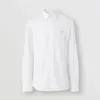 Heren Designer Shirts Merk Kleding Mannen Lange Mouw Overhemd Hip Hop Stijl Hoge Kwaliteit Katoenen Tops 1041