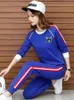 Women's Hoodies & Sweatshirts Sports Suit, Female 2021 Spring Korean Long-Sleeved Sweater Middle-aged Sportswear Two-Piece Factory