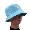Mode vrouwen emmer hoed nieuwe snoep kleuren glimlach gezicht zon buitensporten reizen strand caps vissers s hip hop vrouwelijke dop