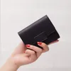 Cowhide Women Mini Wallet rfidブロッククレジットカードウォレットの最初の2021年層の男性用の短い財布のコインポケットリアルリーチ140秒