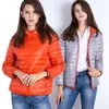 Bang Marca Mulheres Duck Casacos Ultra Luz Down Jacket Mulheres LiGhtweight Lado Duplo Revestíveis Jaquetas Mulheres Windbreakers 210819