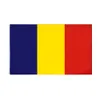 3x5fts 90cmx150cm Mavi Sarı Kırmızı Ro Rou Romanya Bayrak Romanya Doğrudan Fabrika