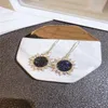 Hoop & Huggie Classical Sunflower Shape Full Crystal Earrings White Black Rhinestone Zircon Wedding Bridal Jewelry For Women Girl Party