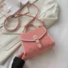 Purse Simple leisure women's new autumn and winter Signature sling shoulder Canvas Messenger small square bag