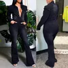 Kobiety Jumpsuits Dżins Det Bet Dowols Womens Sexy Deep V Neck Jean Buttons Sain Black Blue kombinezon dla kobiet rompers 2022 Women's