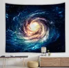 Amazing Night Starry Sky Star Tapestry Carpets 3D Gedrukt Muur Opknoping Picture Bohemian Beach Handdoek Tafel Doek Dekens Wll716