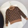 Çocuk Moda Sweaters Erkekler UNISEX BEBEK KÜÇÜK KAZANIŞ KIŞ KURTUSUZLARI KILAŞ SICAK MEKTUP BASKI BASKI KURULDUĞU